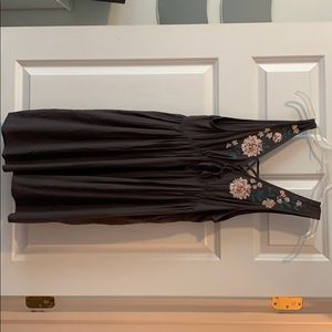 Aeropostale grey floral dress